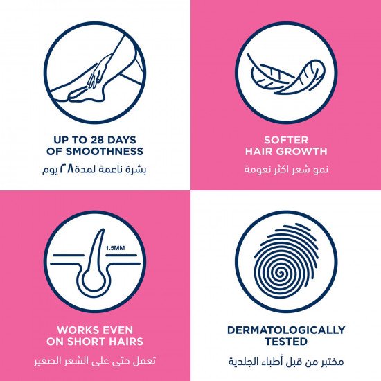 ڤيت شرائح شمعية لمنطقة البكيني 16 قطعة