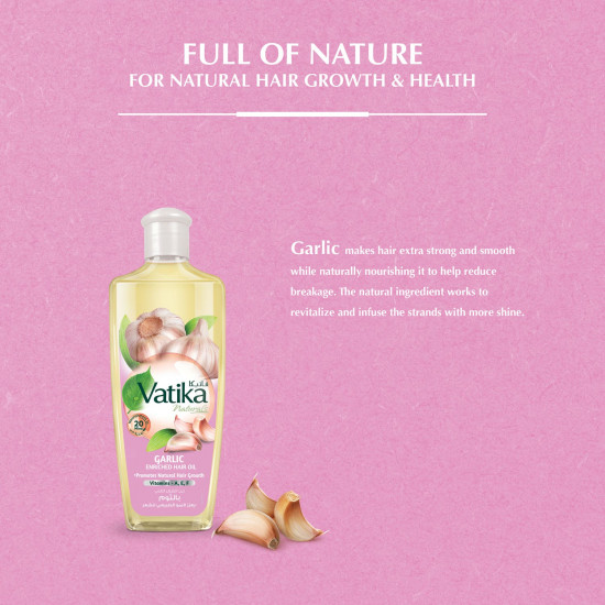 فاتيكا زيت الشعر الغني بالثوم 300 مل