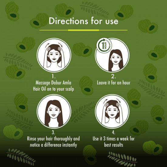 دابر - املا زيت شعر لشعر قوى و اسود 300 مل دابر - املا زيت شعر لشعر قوى و اسود 300 مل