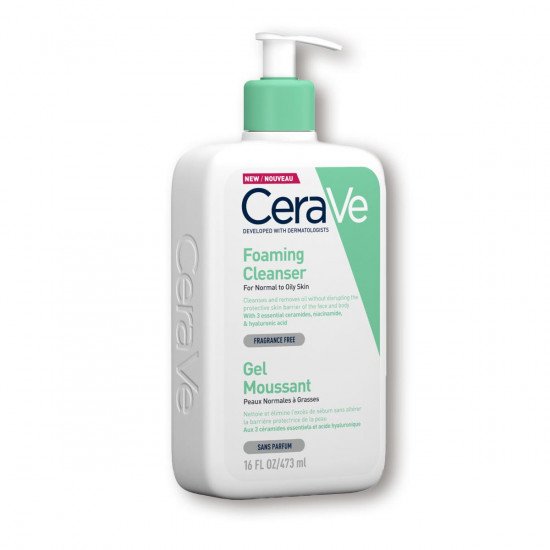 سيرافي غسول رغوي للبشرة العادية إلى الدهنية مع حمض الهيالورونيك 473 مل سيرافي غسول رغوي للبشرة العادية إلى الدهنية مع حمض الهيالورونيك 473 مل