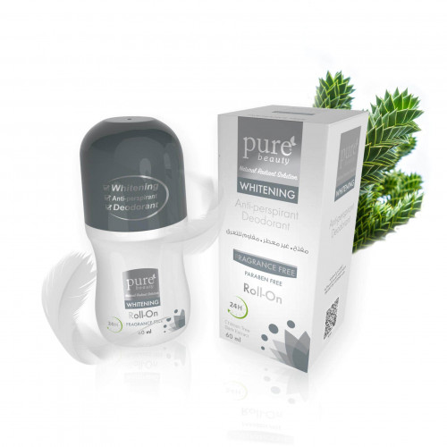 بيور بيوتي رول أن المقاوم للتعرق غير معطر 60 مل