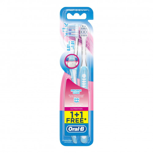 اورال بى فرشاة أسنان الترا ناعمة جدا (1+1)