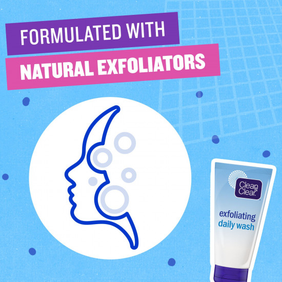 كلين آند كلير غسول يومي تقشير الوجه 150 مل كلين آند كلير غسول يومي تقشير الوجه 150 مل