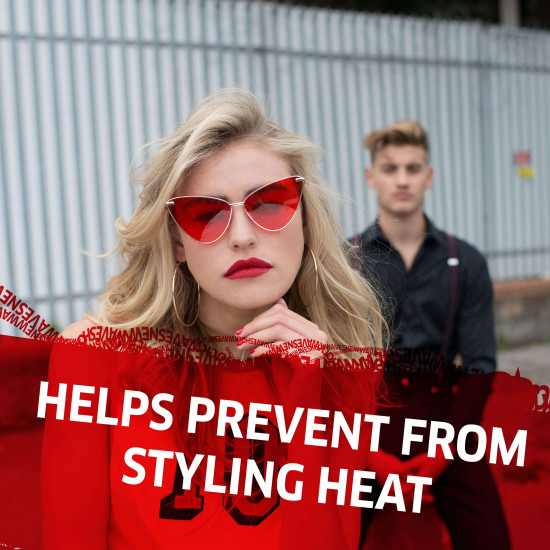 نيوويف رغوة شعر مكثفة مقاومة للحرارة 200 مل نيوويف رغوة شعر مكثفة مقاومة للحرارة 200 مل