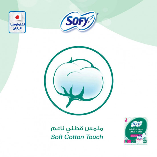 سوفي لطيفة على البشرة رقيقة عادي بالاجنحة 30 ق
