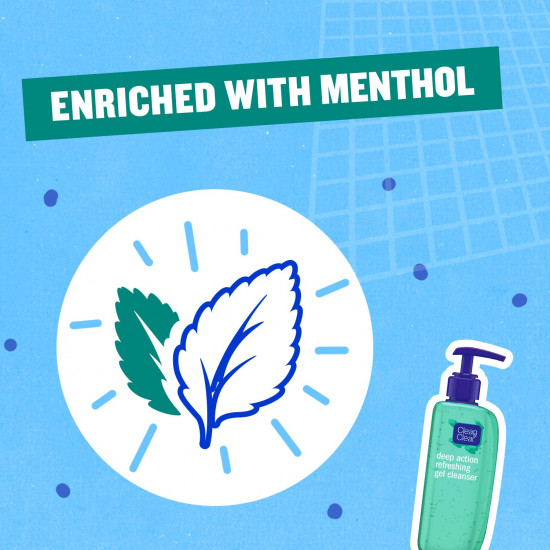 كلين آند كلير جل منظف عميق المفعول منعش 150 مل كلين آند كلير جل منظف عميق المفعول منعش 150 مل