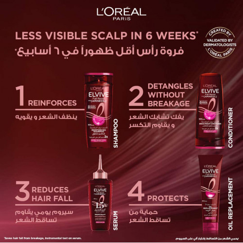 الفيف بديل الزيت ضد تساقط الشعر 300 مل