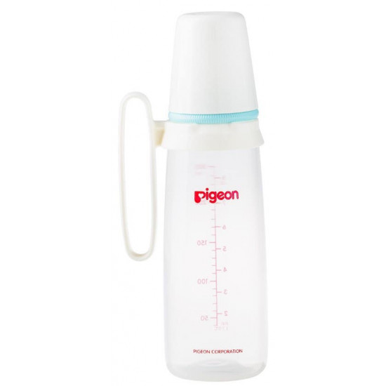 بيجون رضاعة بلاستيك بيد 240 مل خالية من BPA