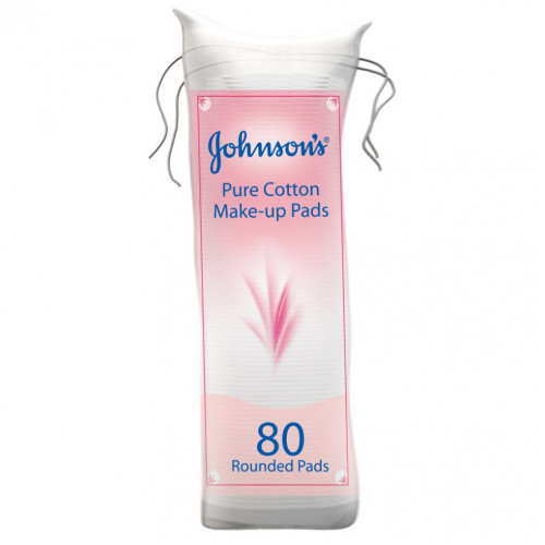 جونسون أقراص من القطن النقي عبوة 80 قرص