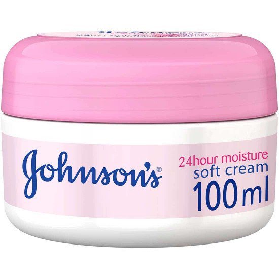 جونسون كريم للجسم ترطيب 24 ساعة 100مل
