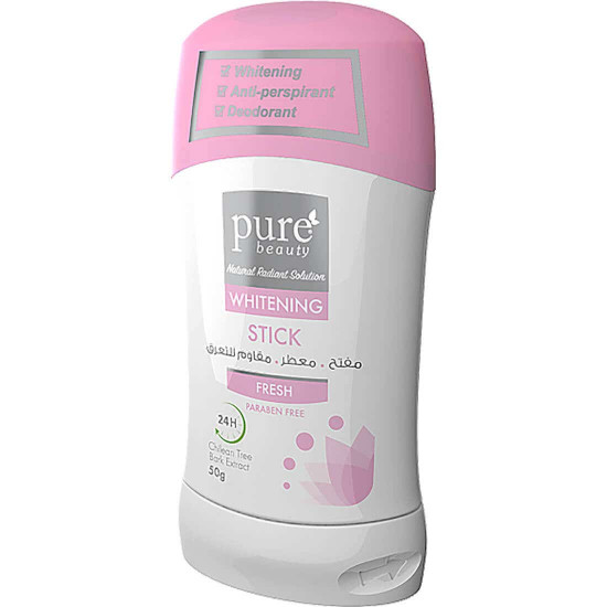 بيور بيوتي ستيك المقاوم للتعرق فرش 50 غرام بيور بيوتي ستيك المقاوم للتعرق فرش 50 غرام