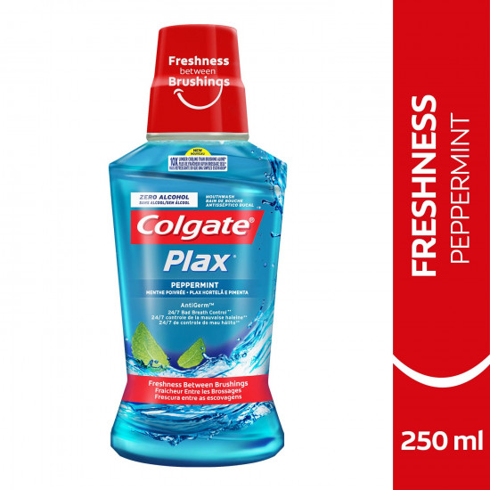 كولجيت غسول الفم بلاكس بالنعناع ببرمنت 250 مل كولجيت غسول الفم بلاكس بالنعناع ببرمنت 250 مل