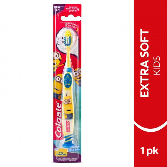 كولجيت فرشاة أسنان للأطفال منيونز 6+ سنوات