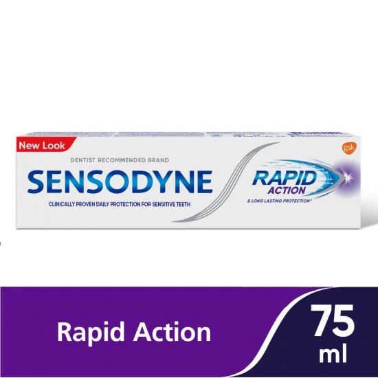 سنسوداين معجون اسنان مفعول سريع (جديد) 75 مل