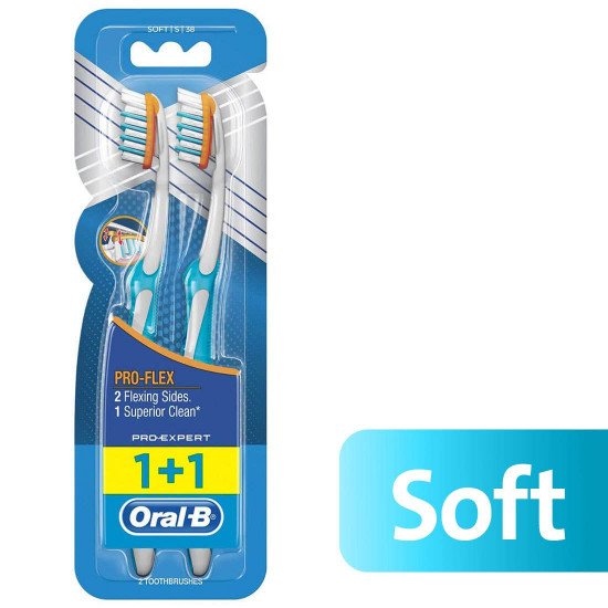 اورال بي فرشة أسنان برو إكسبيرت سوفت(1+1 )