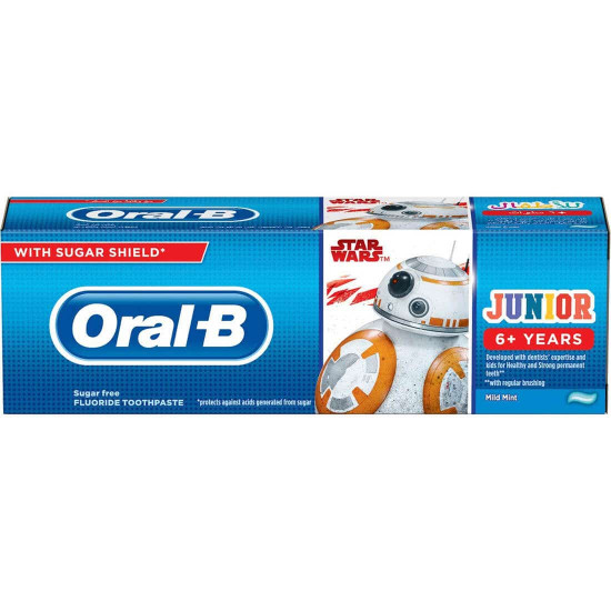 اورال - بي معجون اسنان أطفال ( أولاد) 75 مل