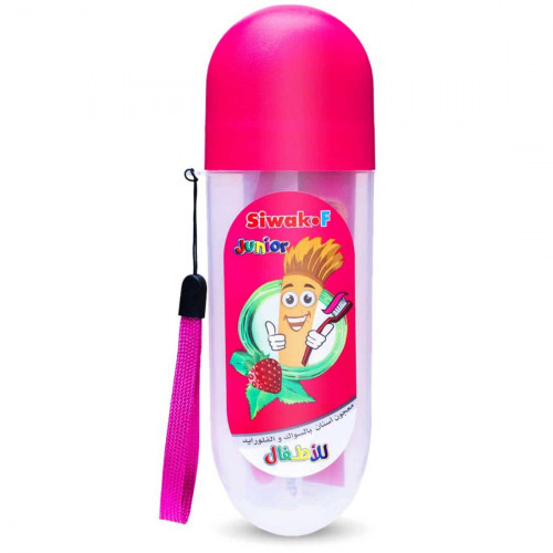 سواك - اف معجون اسنان شنطة بالفراولة 50 جم سواك - اف معجون اسنان شنطة بالفراولة 50 جم