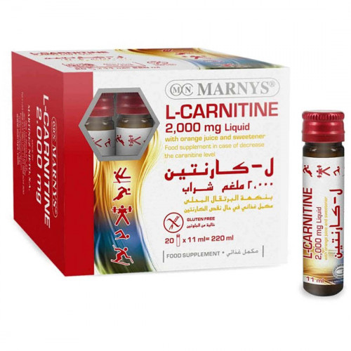 مارنيز ال - كارنيتين 2000 مجم 20 قارورة شراب