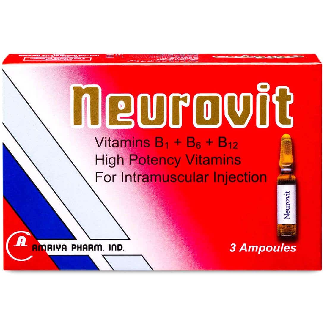 vitamin b1 b6 b12 combination injection Neurovit B Complex 3 Injectable Ampoules Supply Duration:3 months supply swine and sheep. Dexametasona AHK-Cu Dosage Chart: Topical
