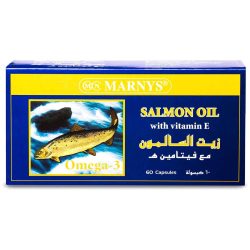 Marnys Salamon Oil Omega 3 &amp; Vitamin E 60 Capsules