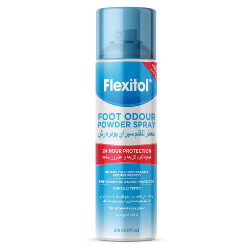 فليكستول بودرة بخاخ للتحكم في رائحة القدم 210 مل