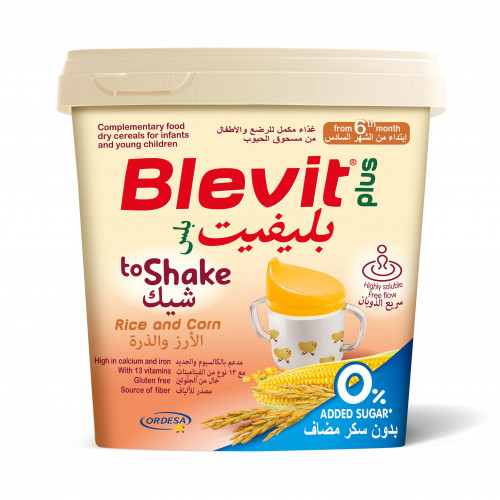 بلفيت بلس شيك رز و ذرة 250جرام +6 شهور