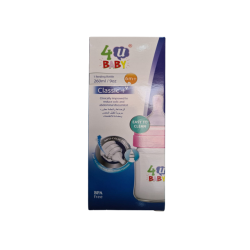 4U Baby 260ml bottle-new nipple L size