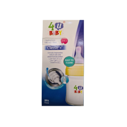 4U Baby180ml bottle-new nipple M size