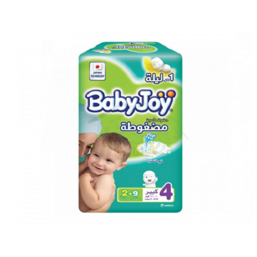 بيبي جوي عبوة التوفير مقاس ( 4 ) 11 حفاضة