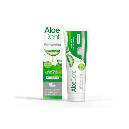 ألودنت معجون اسنان مبيض بالصبار مكافح التسوس 100 مل