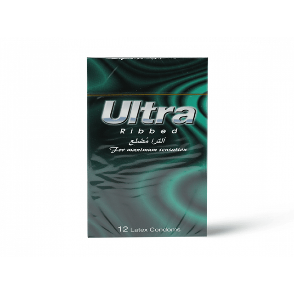 ألترا واقي ذكري مضلع 12 قطعة