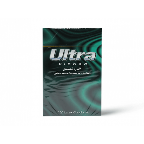 ألترا واقي ذكري مضلع 12 قطعة