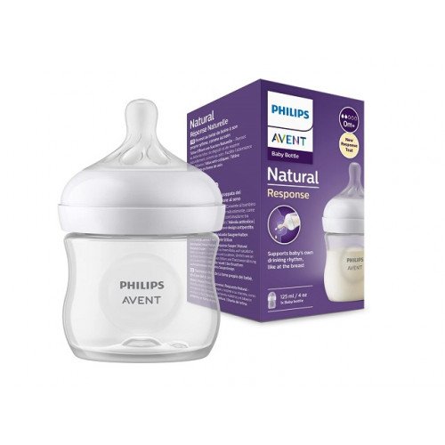 أفنت SCF 030/17 ناتشرال رضاعة بلاستيك ١٢٥ مل