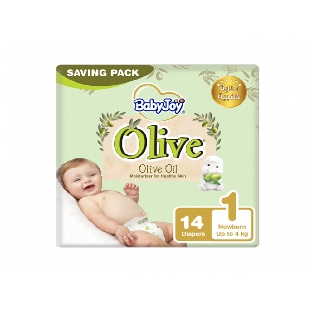 بيبي جوي رقم 1 بزيت الزيتون عبوة التوفير 14قطعة