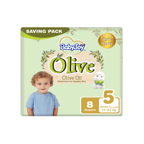 بيبي جوي رقم 5 بزيت الزيتون عبوة التوفير 8قطع