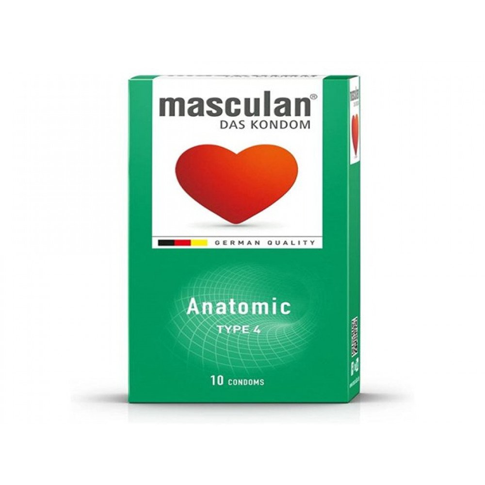 ماسكولان واقي ذكري اناتوميك - راحة اضافية - 10 قطع