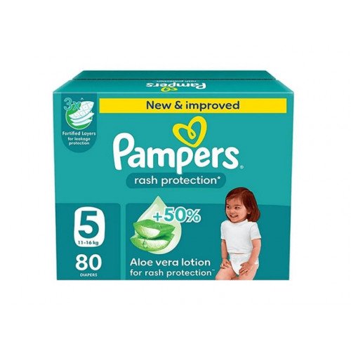 بامبرز حفاضات رقم ٥ جونيور ١١-١٦ كغ صندوق ٨٠ حفاضة بامبرز حفاضات رقم ٥ جونيور ١١-١٦ كغ صندوق ٨٠ حفاضة