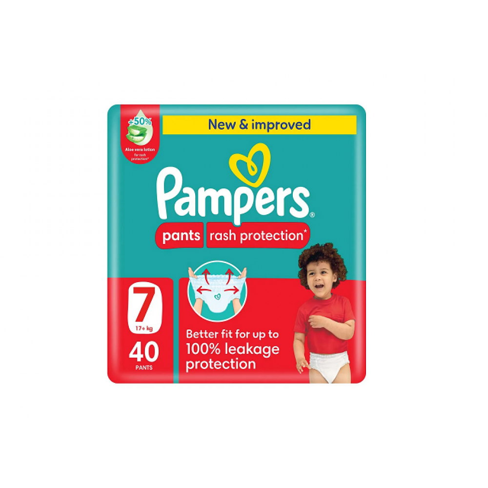 بامبرز كلوت رقم 7 16 كغ 40 حفاضة بامبرز كلوت رقم 7 16 كغ 40 حفاضة