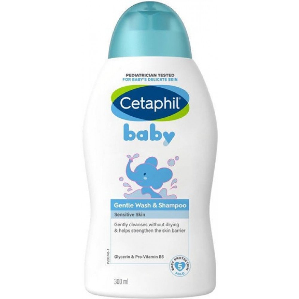 سيتافيل بيبي غسول ناعم و شامبو 300 مل