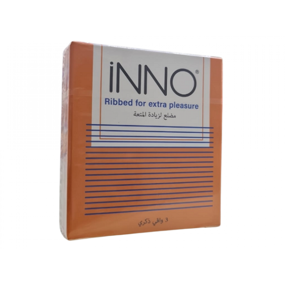 إينو عازل طبى مضلع لزيادة المتعة (3 قطع)