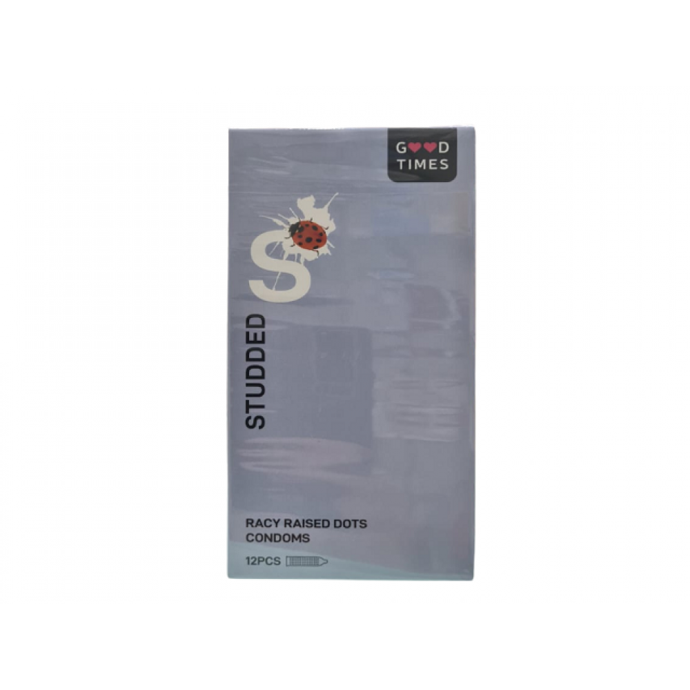 عازل طبي جود تايم معزز بنتوءات ١٢ قطعة