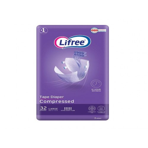 ليفري حفائظ لكبار السن كبير32 قطعة ليفري حفائظ لكبار السن كبير32 قطعة