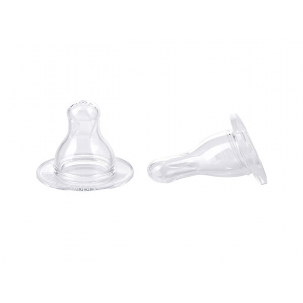 كانبول حلمة سيليكون 6 شهور فما فوق 2 قطعة كانبول حلمة سيليكون 6 شهور فما فوق 2 قطعة