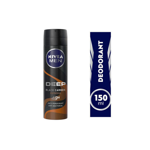 نيفيا بخاخ عرق دييب بلاك كاربون 150 مل