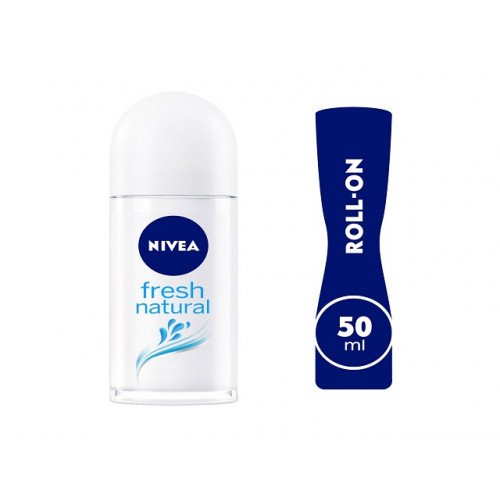 مزيل العرق نيفيا فريش ناتشورال رول أون، 50 مل مزيل العرق نيفيا فريش ناتشورال رول أون، 50 مل