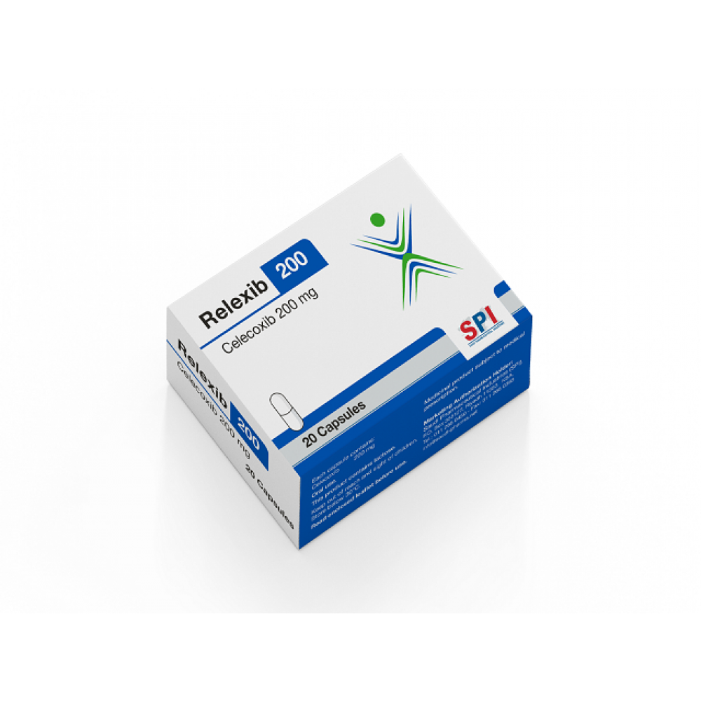 ريليكسيب 200 ملجم كبسولات لتسكين الألم ومضاد للالتهاب ريليكسيب 200 ملجم كبسولات لتسكين الألم ومضاد للالتهاب