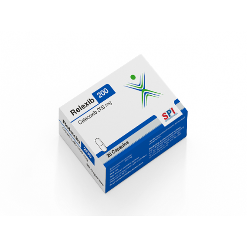 ريليكسيب 200 ملجم كبسولات لتسكين الألم ومضاد للالتهاب
