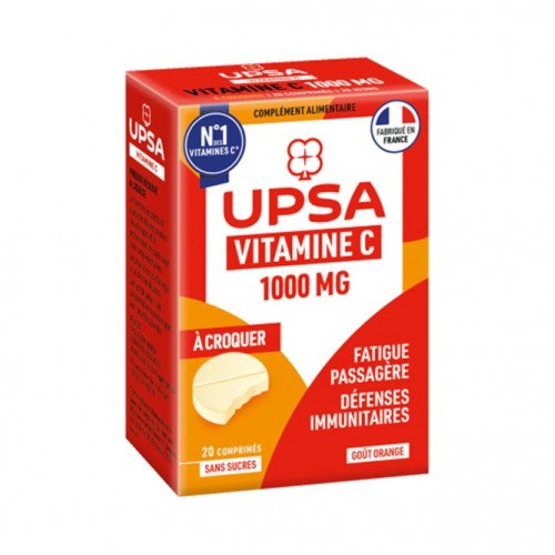 أوبسا فيتامين سي 1000 مجم - مشروب فوار بطعم البرتقال 20 قرص فوار