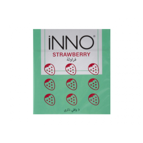 إينو عازل طبى نكهة الفراولة (3 قطع)