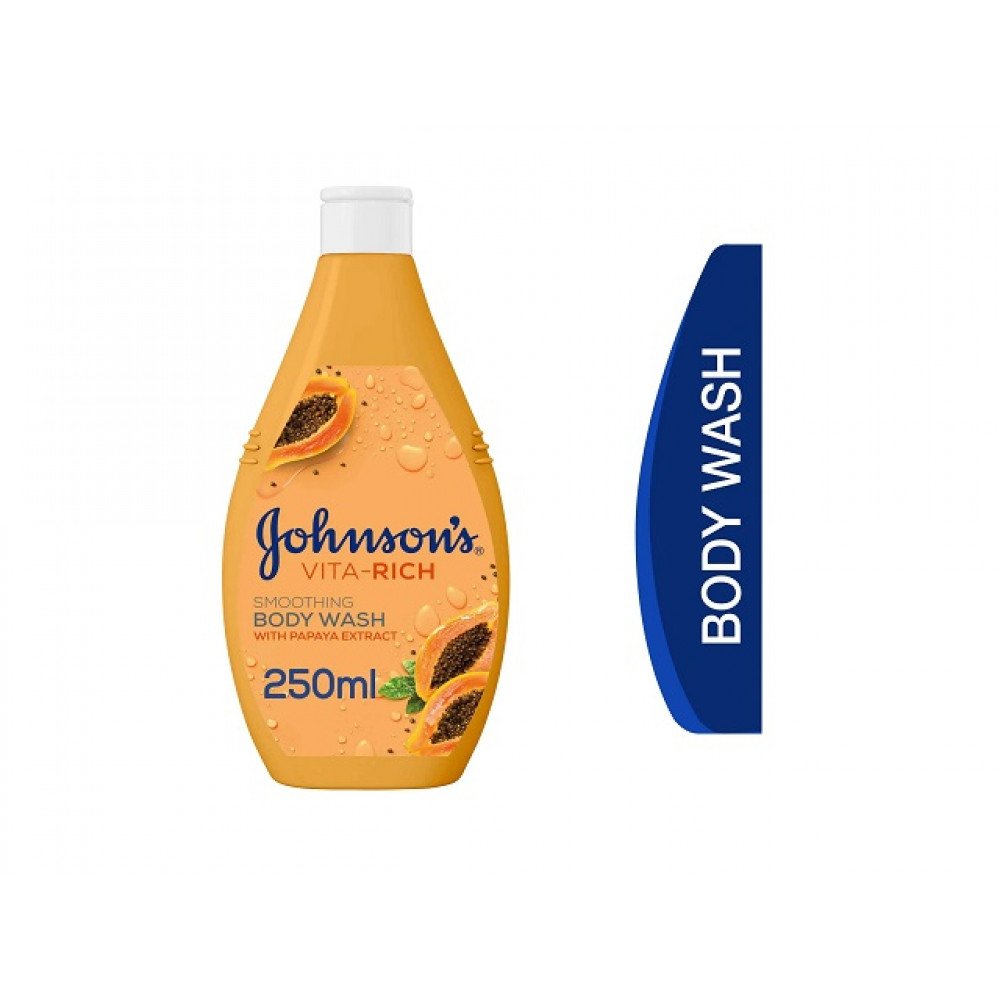 جونسون غسول الجسم فيتا ريتش مع البابايا 250 مل